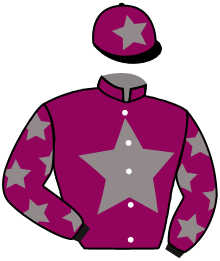 casaque portée par Figueira T. jockey du cheval de course L AUDACIEUX, information pmu ZETURF