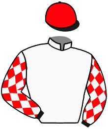 casaque portée par Bachelot T. jockey du cheval de course SEA THE AURORA, information pmu ZETURF