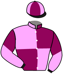 casaque portée par Madamet A. jockey du cheval de course SADAK, information pmu ZETURF