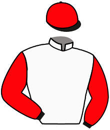 casaque portée par De Vries A. jockey du cheval de course LIFETIMES, information pmu ZETURF
