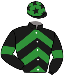 casaque portée par Rochard B. jockey du cheval de course LOOPING DU PERRE, information pmu ZETURF