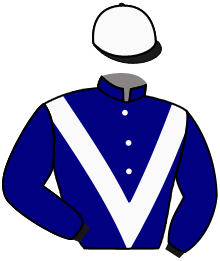 casaque portée par Veron F. jockey du cheval de course I LOVE CHACHA, information pmu ZETURF