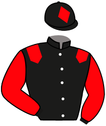 casaque portée par Rousset Y. jockey du cheval de course MENILMUCHE, information pmu ZETURF