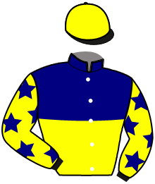 casaque portée par Le Beller Mlle E. jockey du cheval de course JUST A MAN, information pmu ZETURF