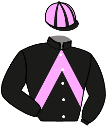 casaque portée par Delacour P. A. jockey du cheval de course KESITO D'URVILLE, information pmu ZETURF