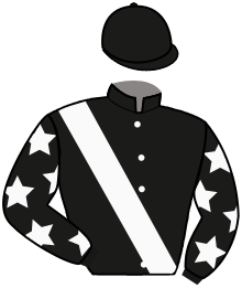 casaque portée par Dubord Rom. jockey du cheval de course FIRST LILY PECOS, information pmu ZETURF