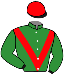 casaque portée par Guyon M. jockey du cheval de course WANT AND POWER, information pmu ZETURF