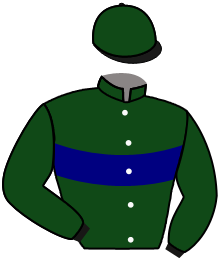 casaque portée par Bachelot T. jockey du cheval de course SHA TIN, information pmu ZETURF