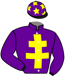 casaque portée par Pou Pou G. A. jockey du cheval de course IN RACE LORRAINE, information pmu ZETURF