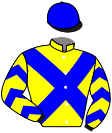 casaque portée par Doyle Jam. W. jockey du cheval de course TRUESHAN, information pmu ZETURF