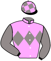 casaque portée par Blainville T. jockey du cheval de course ELLINGTON EDEN, information pmu ZETURF