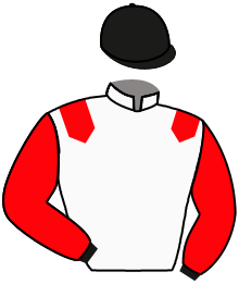 casaque portée par Defontaine Q. jockey du cheval de course WAWAWEEWA, information pmu ZETURF