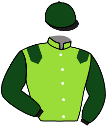casaque portée par Crastus A. jockey du cheval de course SIM CARD, information pmu ZETURF