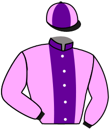 casaque portée par Crastus A. jockey du cheval de course GIANETTA, information pmu ZETURF