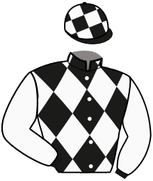 casaque portée par Raffin Th. jockey du cheval de course KEKOA, information pmu ZETURF