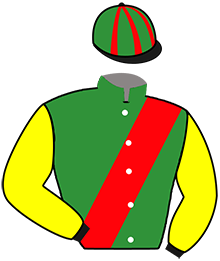 casaque portée par Letonturier F. jockey du cheval de course KALYSSE ORLOVE, information pmu ZETURF