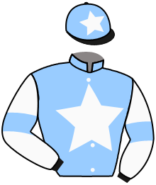 casaque portée par Joubert Mme C. jockey du cheval de course ATYPIQUE D'OROUX, information pmu ZETURF