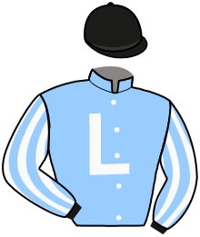 casaque portée par Madamet A. jockey du cheval de course MYKISS, information pmu ZETURF