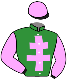 casaque portée par Coupu A. jockey du cheval de course L'ALEXANDRIE, information pmu ZETURF