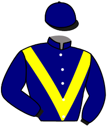 casaque portée par Geffroy Kyl. jockey du cheval de course BORN WITH TUNIS, information pmu ZETURF
