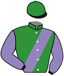 casaque portée par Mr Barry Thomas Stone jockey du cheval de course VITAL ISLAND, information pmu ZETURF