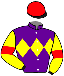 casaque portée par Reveley J. jockey du cheval de course FONTANNES, information pmu ZETURF