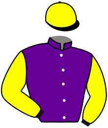 casaque portée par Renard A. jockey du cheval de course KONFIANCE ALLEN, information pmu ZETURF
