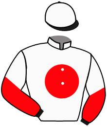 casaque portée par Martel Mme N. jockey du cheval de course KHELLE TARTARE, information pmu ZETURF