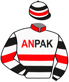 casaque portée par Demuro C. jockey du cheval de course SWEET DIANA, information pmu ZETURF