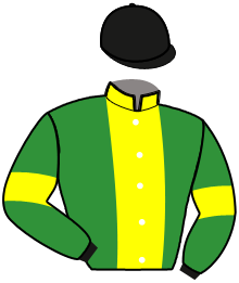 casaque portée par Desmarres Au. jockey du cheval de course HEROS OF JACK, information pmu ZETURF
