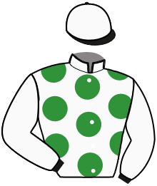 casaque portée par Guillemin L. jockey du cheval de course LUCKY DE POMMERAY, information pmu ZETURF