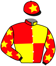 casaque portée par Masure G. jockey du cheval de course HERALISTE, information pmu ZETURF