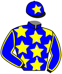 casaque portée par Masure G. jockey du cheval de course SQUARE SAINT ROCH, information pmu ZETURF
