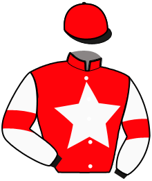 casaque portée par Poulain Mme Aga. jockey du cheval de course JESSY DES PISTES, information pmu ZETURF