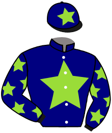 casaque portée par Burgin T. jockey du cheval de course DESERT RHAPSODY, information pmu ZETURF