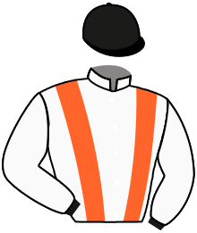 casaque portée par Crastus A. jockey du cheval de course GALEGO STAR, information pmu ZETURF