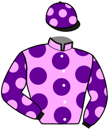 casaque portée par Prat M. jockey du cheval de course IF DE QUERAY, information pmu ZETURF