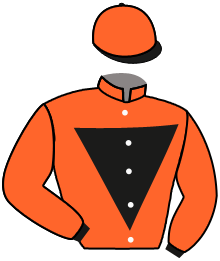 casaque portée par Sanchez Gar. jockey du cheval de course TORNILLA, information pmu ZETURF