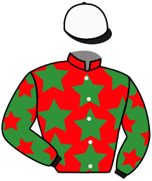 casaque portée par Lopes Duarte Nun. M. jockey du cheval de course LA VALE, information pmu ZETURF