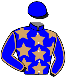 casaque portée par Raffegeau J. Ph. jockey du cheval de course MADIBA MARBEN, information pmu ZETURF