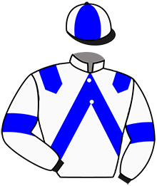 casaque portée par Angot A. jockey du cheval de course JENNY DAIRPET, information pmu ZETURF
