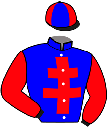 casaque portée par Mottier M. jockey du cheval de course MACBETH, information pmu ZETURF