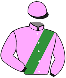 casaque portée par Martin G. jockey du cheval de course MERCATO D'OLIVERIE, information pmu ZETURF