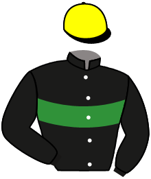 casaque portée par Pouchin A. jockey du cheval de course LETTY'S MARVEL, information pmu ZETURF