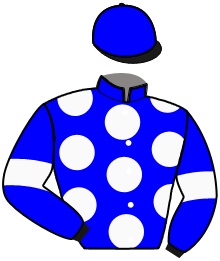 casaque portée par Tijou M. jockey du cheval de course JUNO ELLIS, information pmu ZETURF