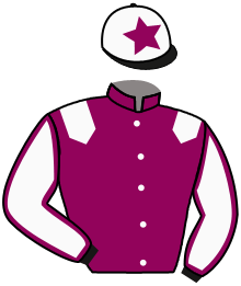 casaque portée par Favriaux Mal. jockey du cheval de course MAYUMI, information pmu ZETURF