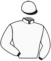 casaque portée par Rochard B. jockey du cheval de course READY HILL, information pmu ZETURF