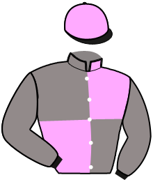 casaque portée par Collette A. jockey du cheval de course MOUSTACHE, information pmu ZETURF
