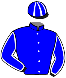 casaque portée par Thomain Cl. jockey du cheval de course LET'S GO MAURICIEN, information pmu ZETURF