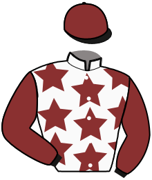 casaque portée par Abrivard A. jockey du cheval de course KILL AND KISS, information pmu ZETURF